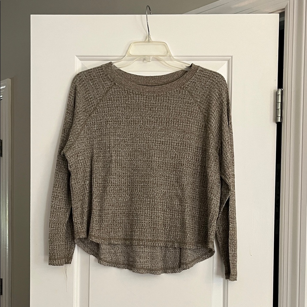 Wild Fable Brown/Tan Sweater Top